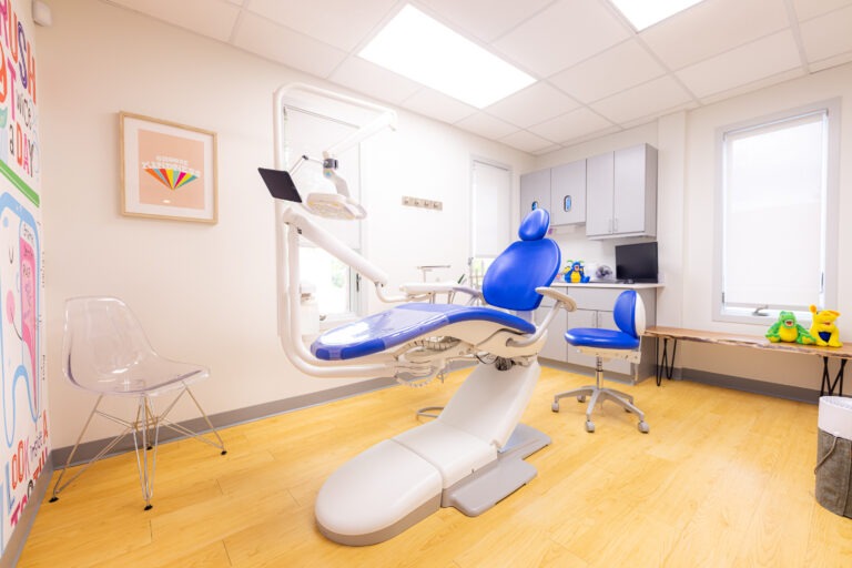 Pediatric Dentist In Cherry Hill, Nj 9 An Open Treatment Bay With Kid-Sized Chairs At Our Cherry Hill Pediatric Dentistry Office