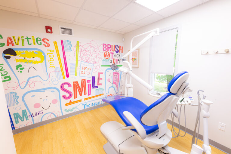 Pediatric Dentist In Cherry Hill, Nj 10 Colorful Wall Art In A Treatment Room At Our Children'S Dentist Office In Cherry Hill, Nj